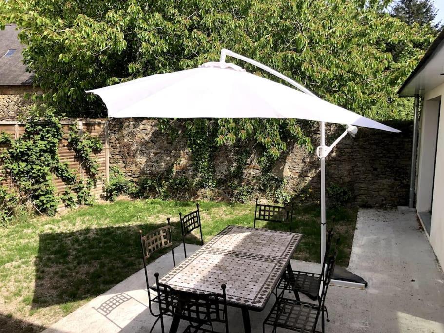 Longere Location Saisonniere Vila Le Hezo Exterior foto